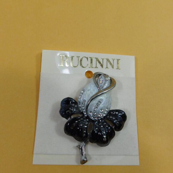 Ladies Rucinni Brooch - Picture 2 of 3